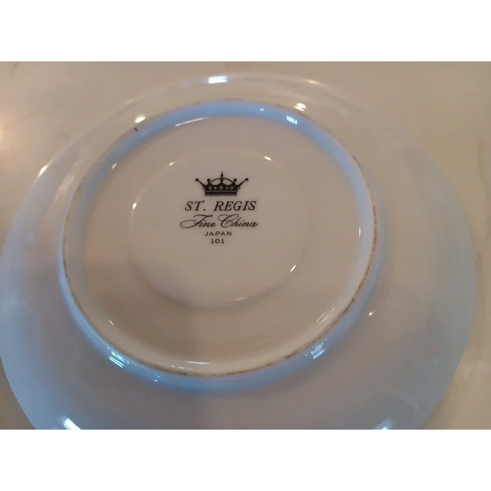 St. Regis #101 Fine China Saucer Plate Japan Vintage Discontinued Pattern